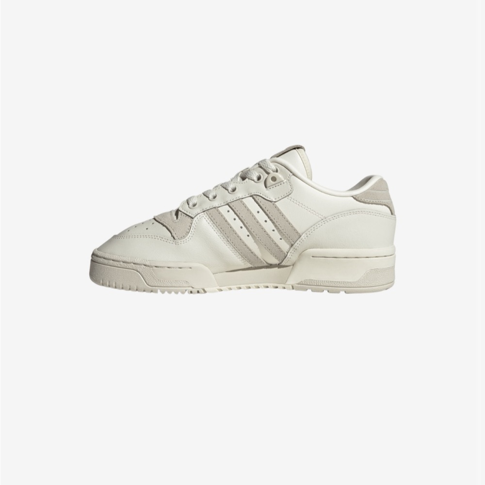 adidas Women’s White/Off-White Court-Style Sneaker - Picture 2 of 5